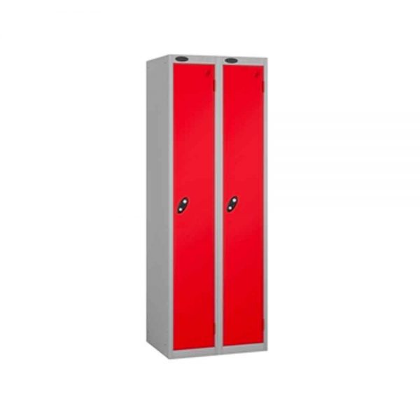 1 Door - Full height steel locker - FLAT TOP - Depth 305mm - Image 5