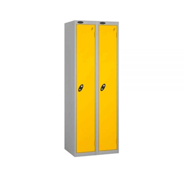 1 Door - Full height steel locker - FLAT TOP - Depth 305mm - Image 8