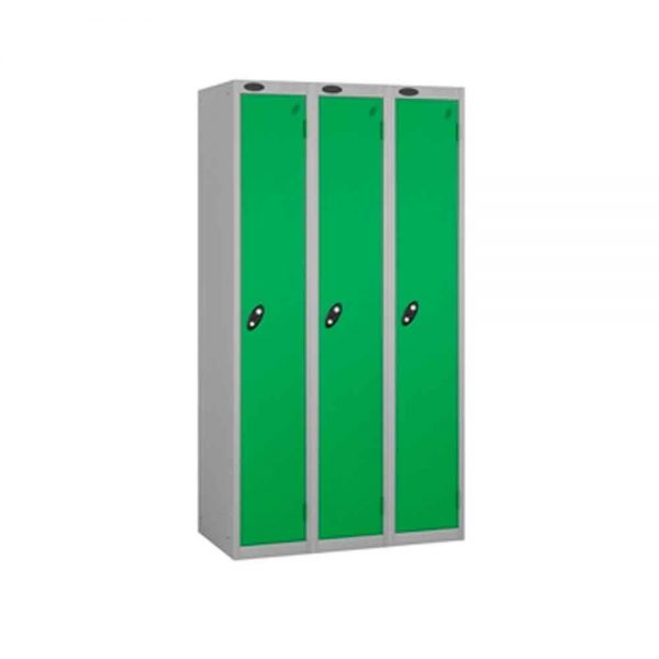 1 Door - Full height steel locker - FLAT TOP - Depth 305mm - Image 4