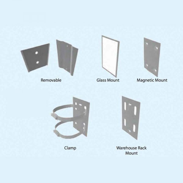 Wall Mounted Tensabarrier - Mounting Options